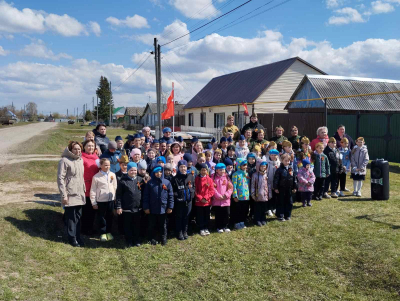 Фронтовая бригада в селе Покровском